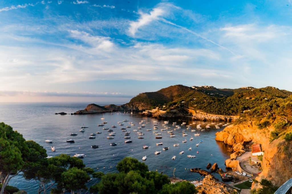 Precioso Apartmento Sobre El Mar, Cap Sa Sal, Begur, Girona エクステリア 写真