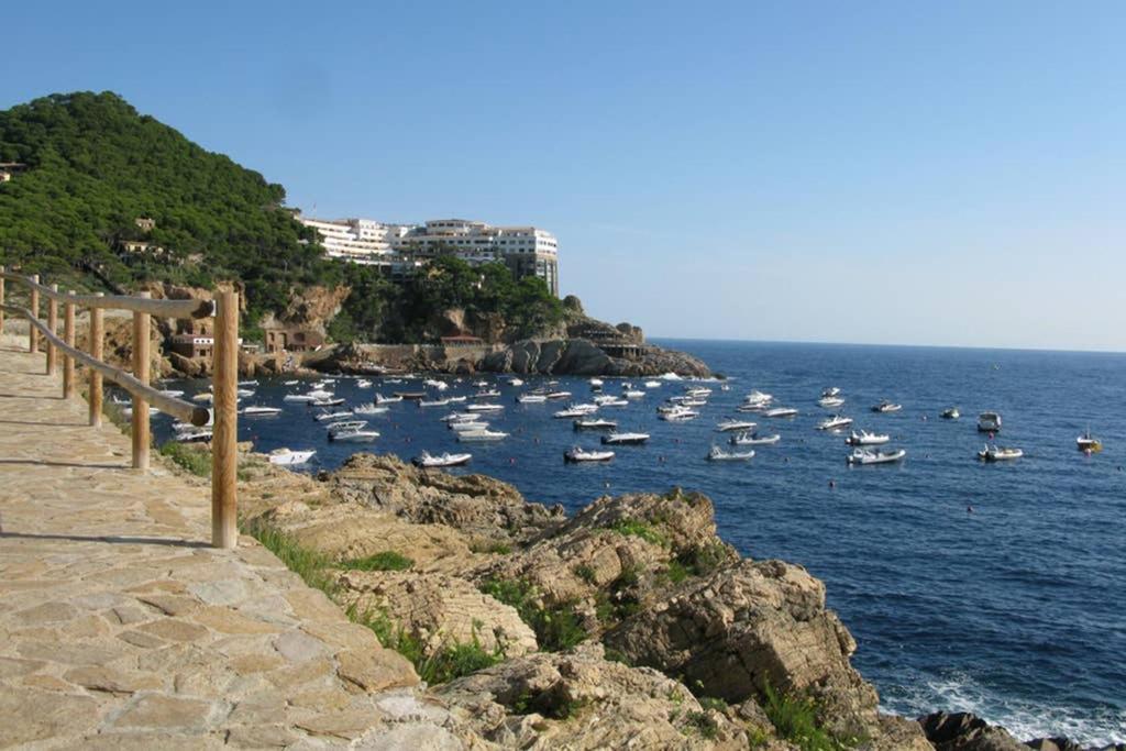 Precioso Apartmento Sobre El Mar, Cap Sa Sal, Begur, Girona エクステリア 写真