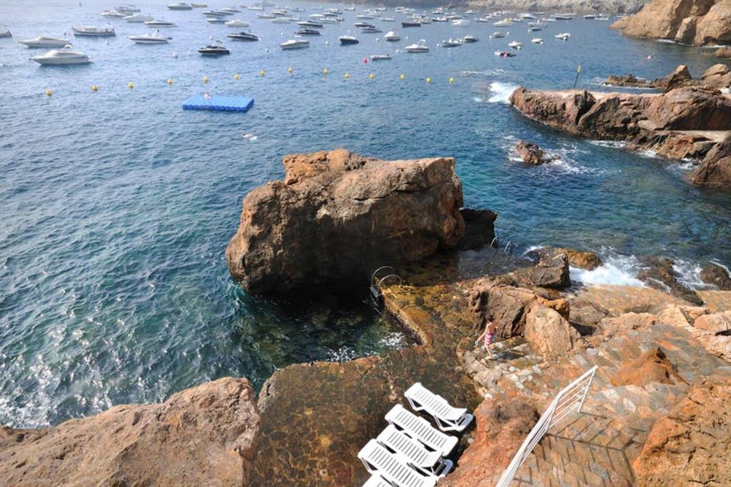 Precioso Apartmento Sobre El Mar, Cap Sa Sal, Begur, Girona エクステリア 写真