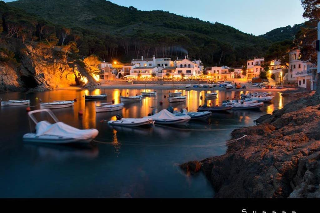 Precioso Apartmento Sobre El Mar, Cap Sa Sal, Begur, Girona エクステリア 写真