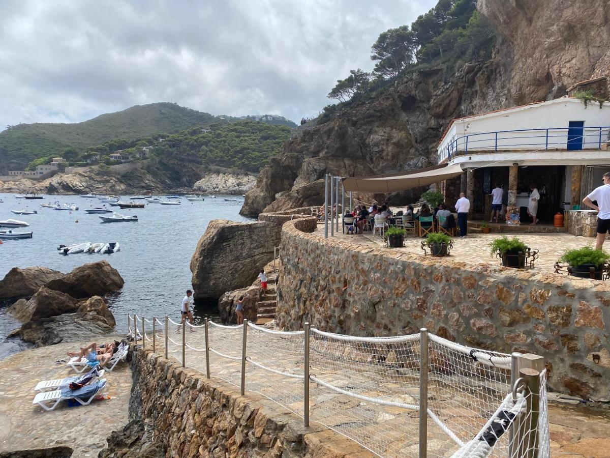 Precioso Apartmento Sobre El Mar, Cap Sa Sal, Begur, Girona エクステリア 写真